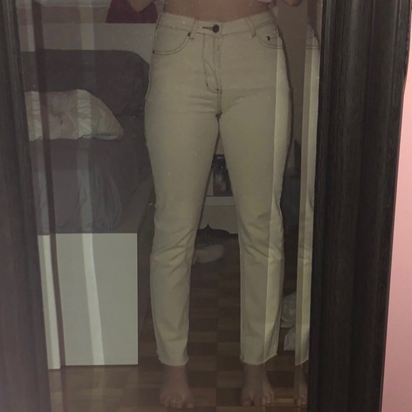 High rise off white jeans - Picture 6 of 6